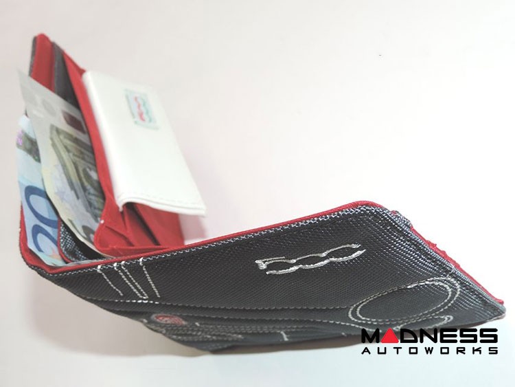 Wallet Fiat 500 Dark Gray